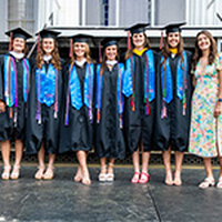 NCAA-bound women’s lacrosse seniors urged to ‘trust in your abilities’ during Special Commencement