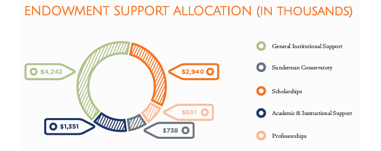 endowment support allocation