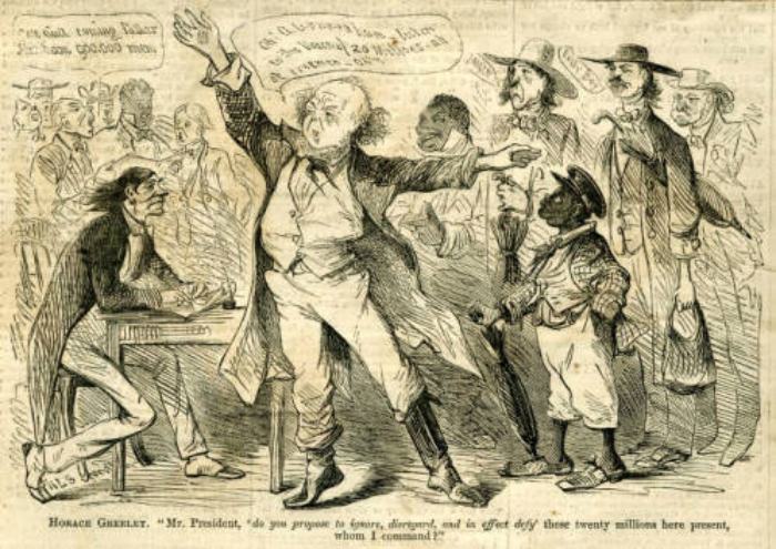 Image of Civil War Archives cartoon
