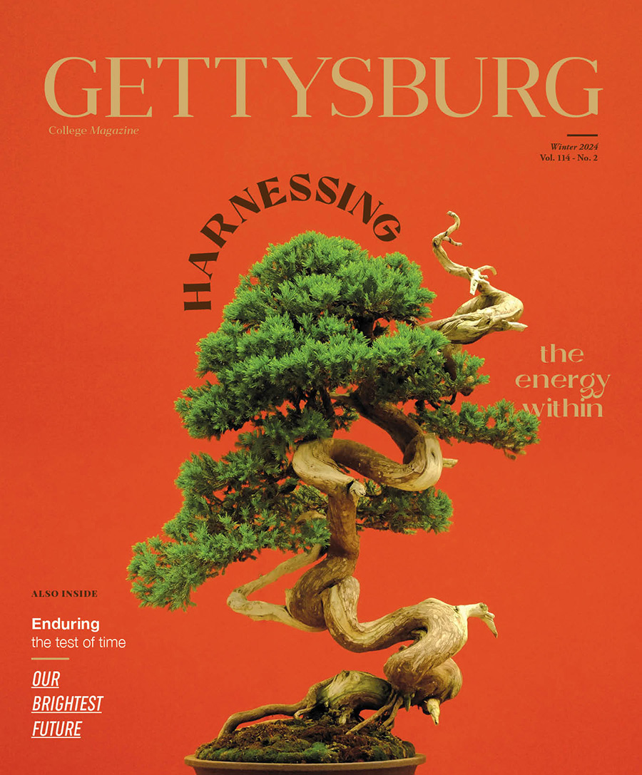 Winter 2024 issue of Gettysburg College Magazine