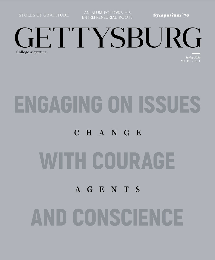 Spring 2020 issue of Gettysburg College Magazine