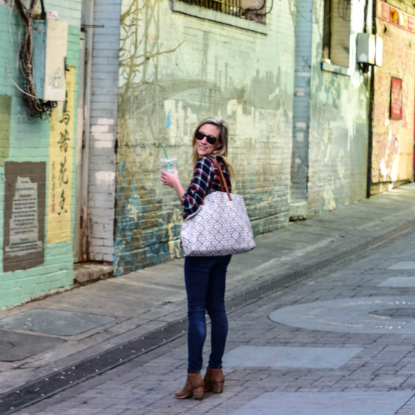 Jamie Leiter Cannon ’07 poses in San Francisco.