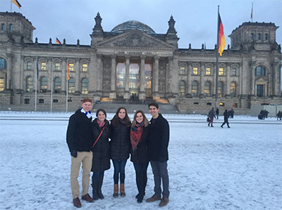 Fielding Fellows traveled to Berlin