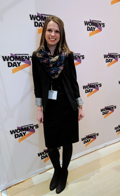 Lorin at IWD Event