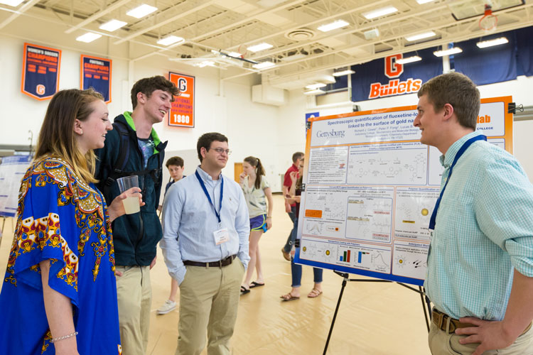 Richard at Celebration with his poster presentation