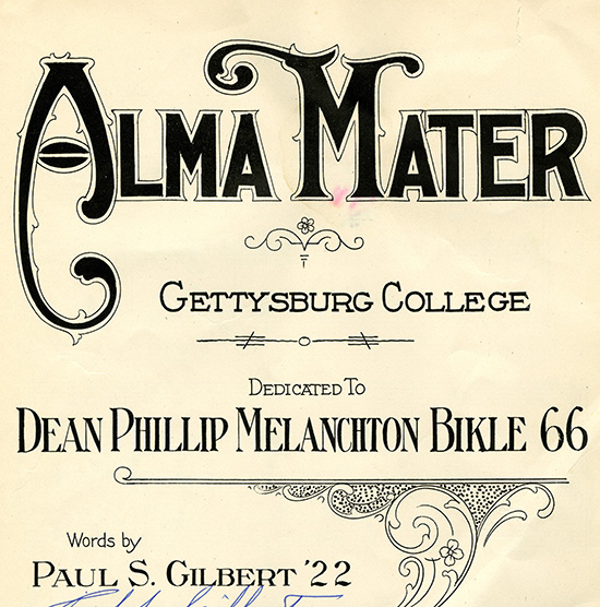 Alma Mater Sheet Music