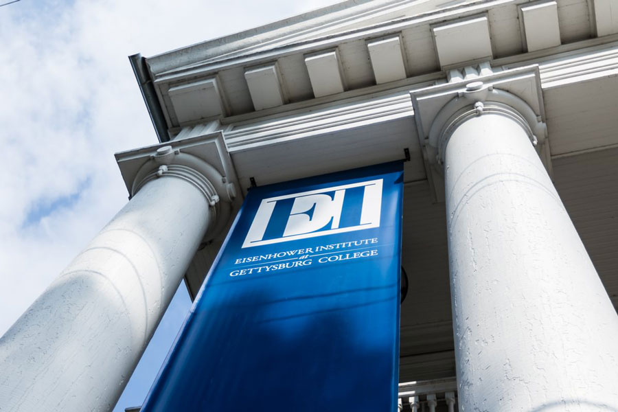 Picture of Eisenhower Institute banners
