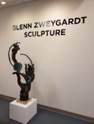 One sculpture by artist Glenn Zweygardt