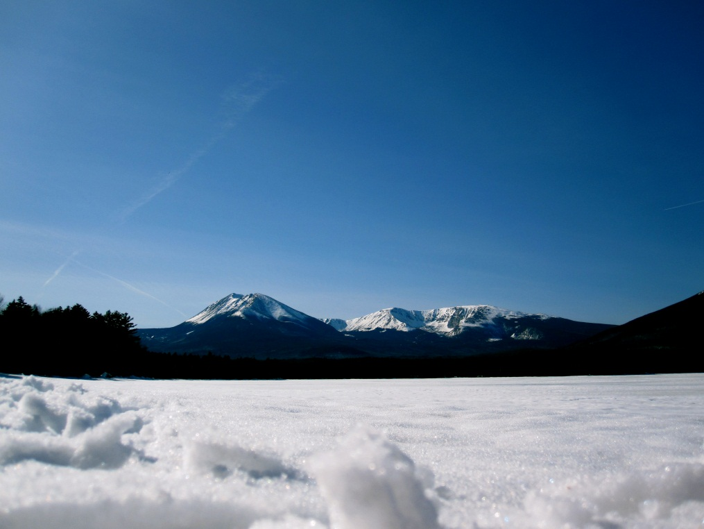 Snow outdoor scenery