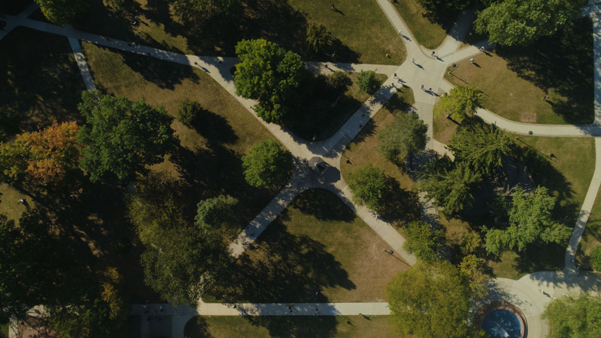 Walkways on Gettysburg College's Campus