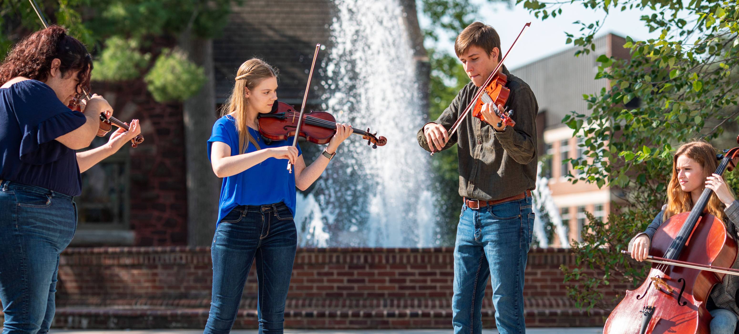 Sunderman Conservatory students performing
