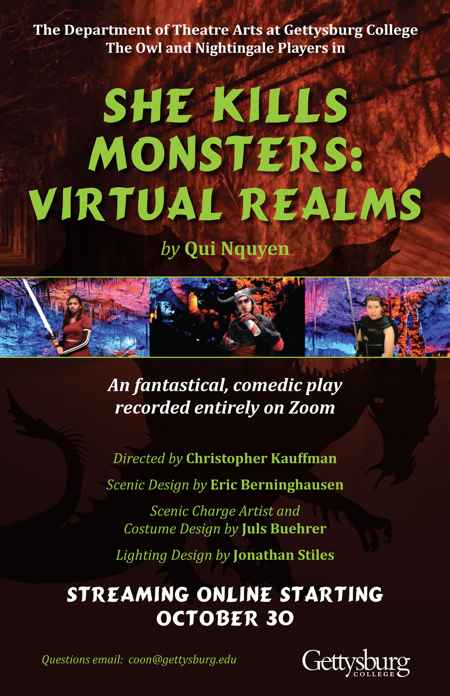 Poster for She Kills Monsters Virtual Realms