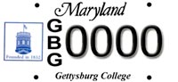 MD License Plate
