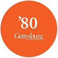 Gettysburg College Class of ’80 button