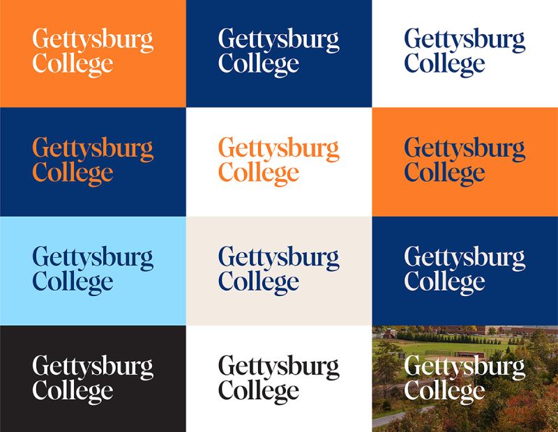 Gettysburg College Logotype Background 