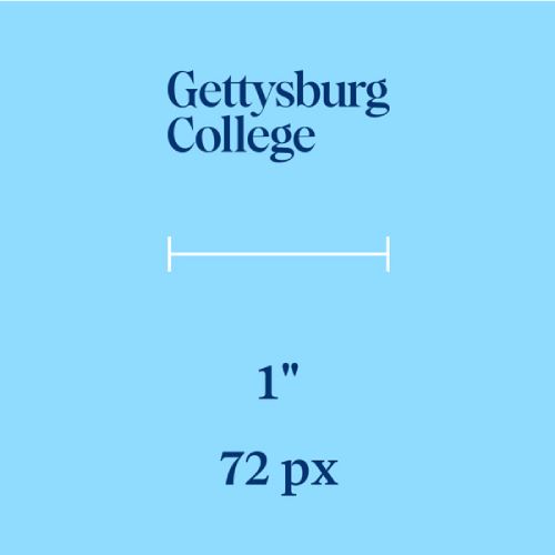 Gettysburg College wordmark 