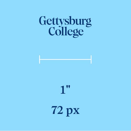 Gettysburg College wordmark 