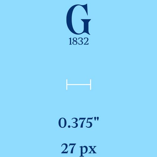 Gettysburg College G 1832 mark 