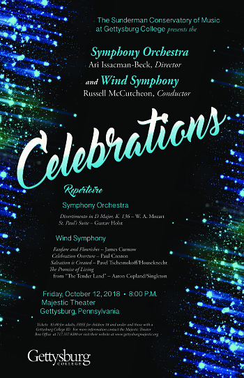 Celebrations: Symphony Orchestra and Wind Symphony Concert