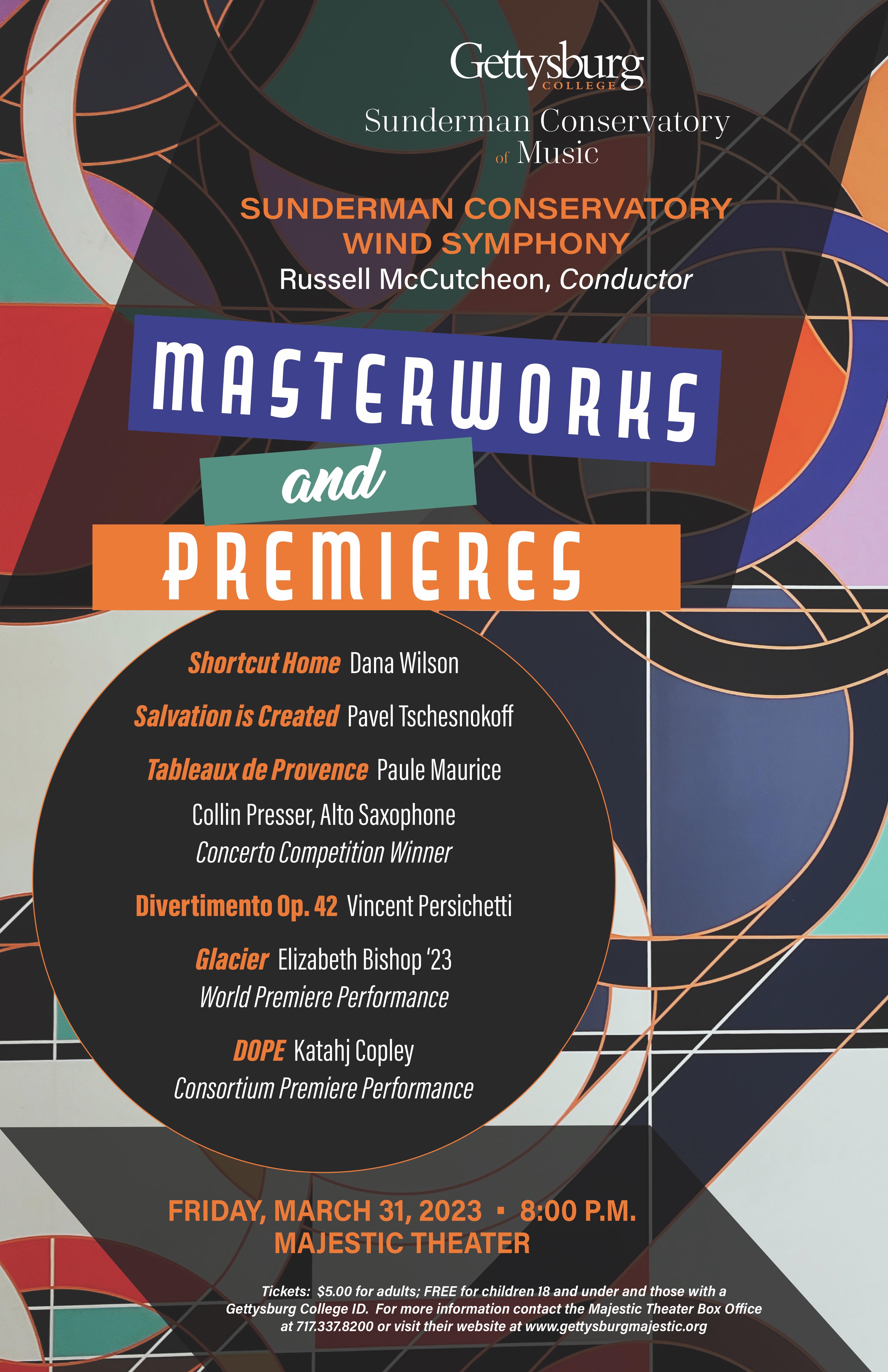 Masterworks and Premiers