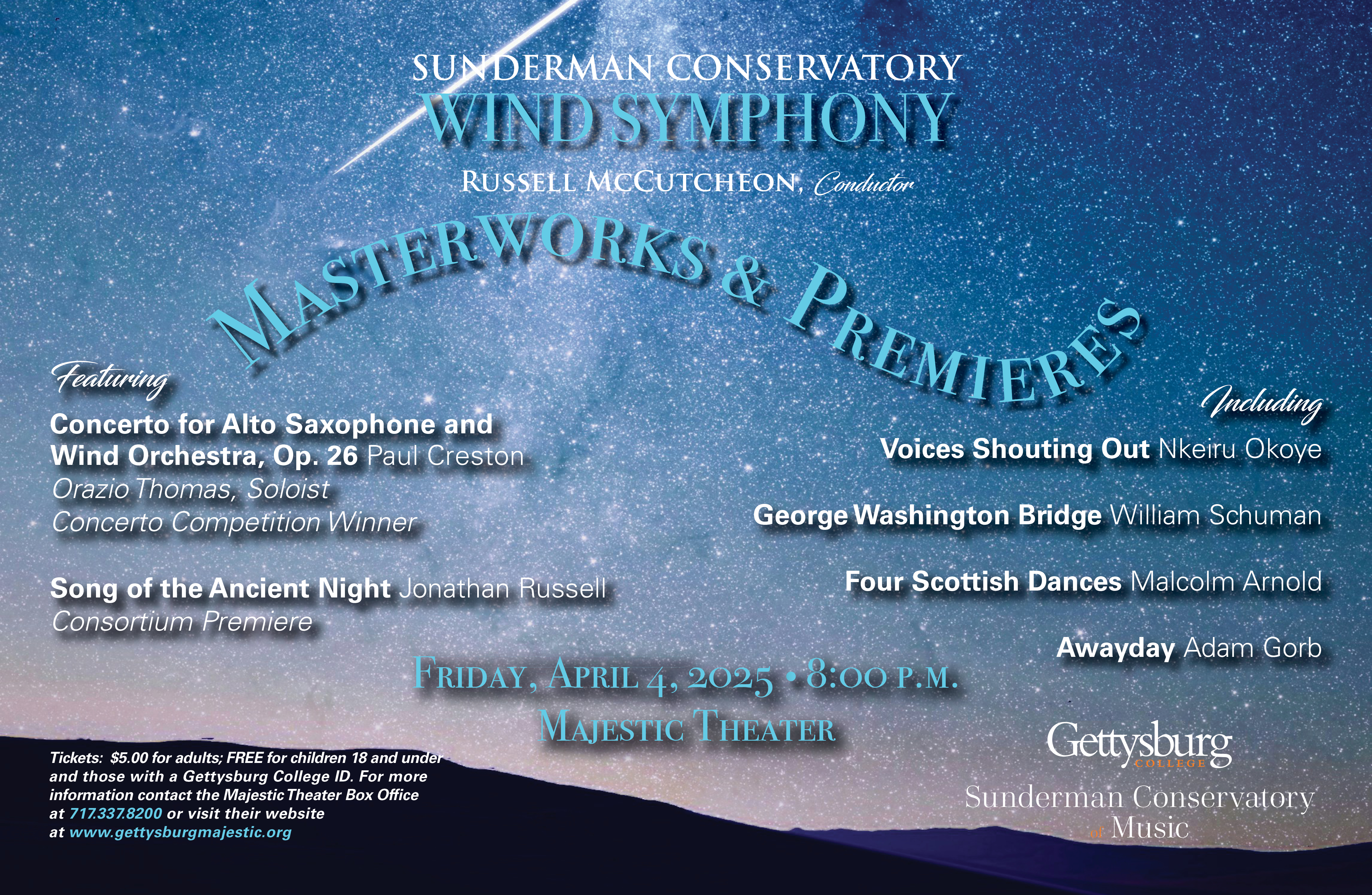 Masterworks and Premiers