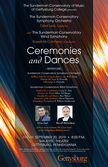 Ceremonies and Dances: Wind Symphony and Symphony Orchestra Concert