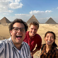 The transformational travels of Brandon Neely ’23 in Egypt