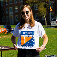 Camille Traczek ’22: Leading efforts to foster safe college campuses through It’s On Us