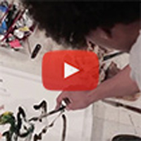 VIDEO: Every painting is a conversation, says David Rampersad ’17