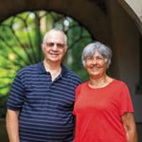 Connections: Peter '60 and Pamela Casagrande