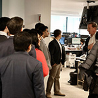 Students explore life on Wall Street during career trek