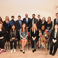 In her words: Alyssa Gruneberg ’24 reflects on her “potent credential” following Gov. Wes Moore’s empowering Blavatt Lecture remarks