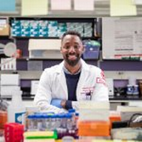 Ph.D. candidate Fergan Imbert ’16 communicates the importance of the medical research industry as new scientific technology emerges