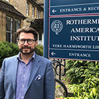Prof. Ian Isherwood ’00 serves as summer Fellow-in-Residence at University of Oxford’s Rothermere American Institute