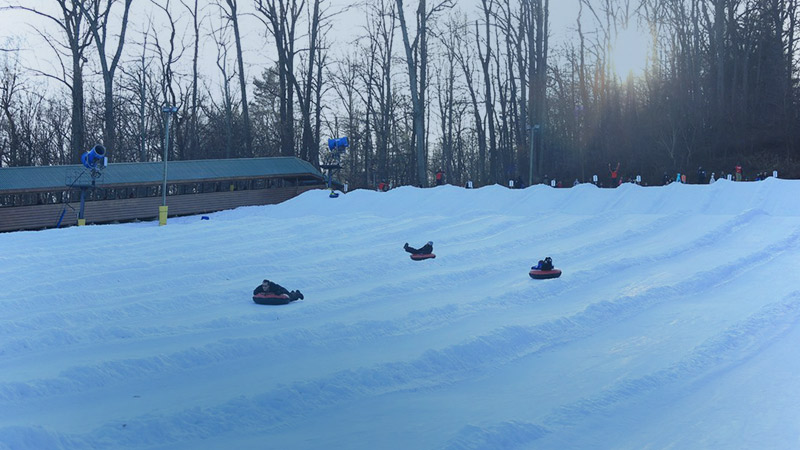 Snowtubing at Ski Liberty
