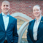 How Luke Norris ’06 and Jessica Greenman ’20 serve as agents of change by problem solving in law