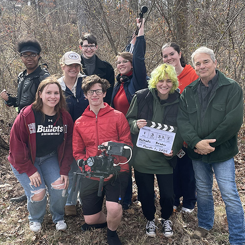  Actor and director Bo Brinkman inspires next generation of filmmakers to pursue their dreams at Gettysburg College