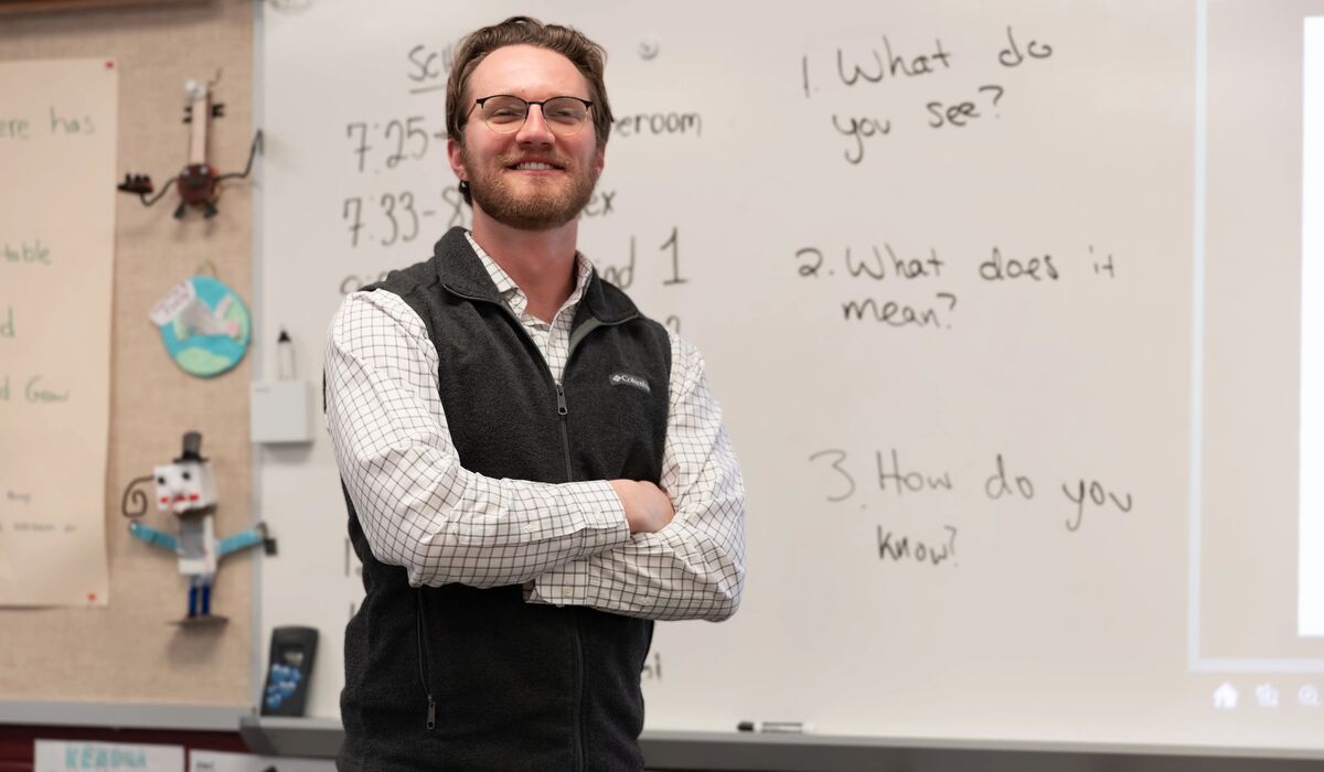 Gettysburg’s Master of Education empowers Drew Martinelli M’27 to lead through teaching