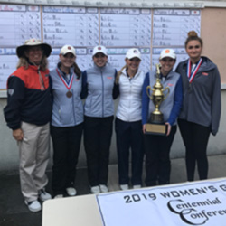 Women’s golf team wins ninth-straight Centennial Conference Championship