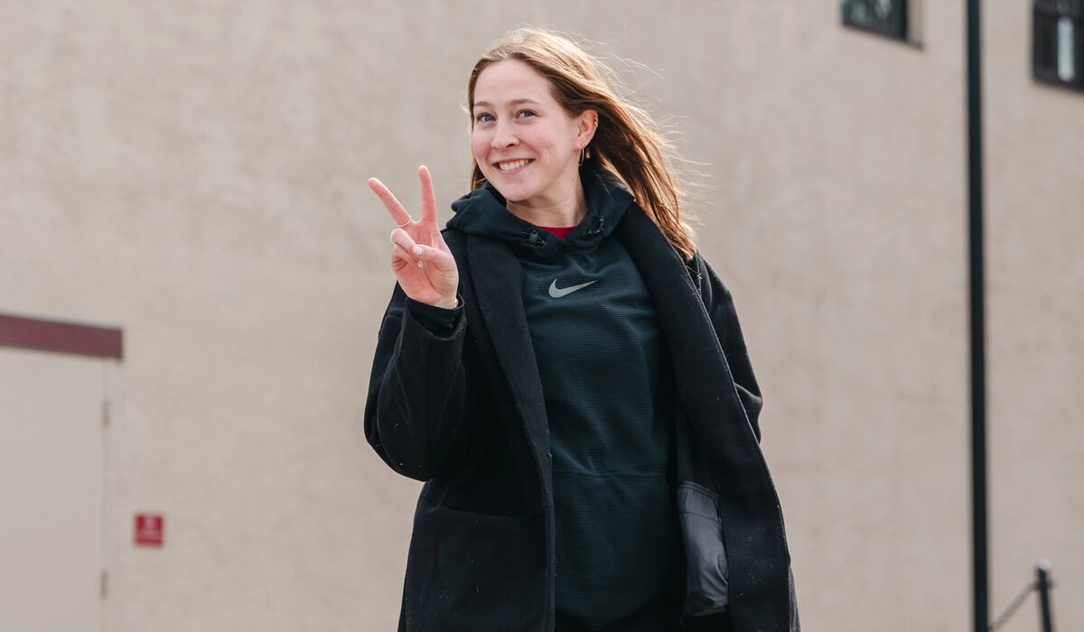 Christina Richson ’22 shines on Harvard’s athletic communications team
