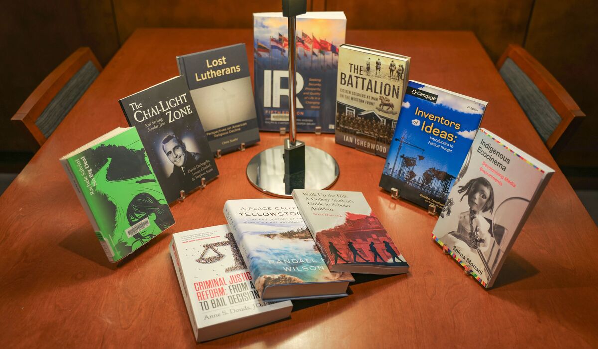 Faculty, alumni contributors publish 12 major works in 2024-2025