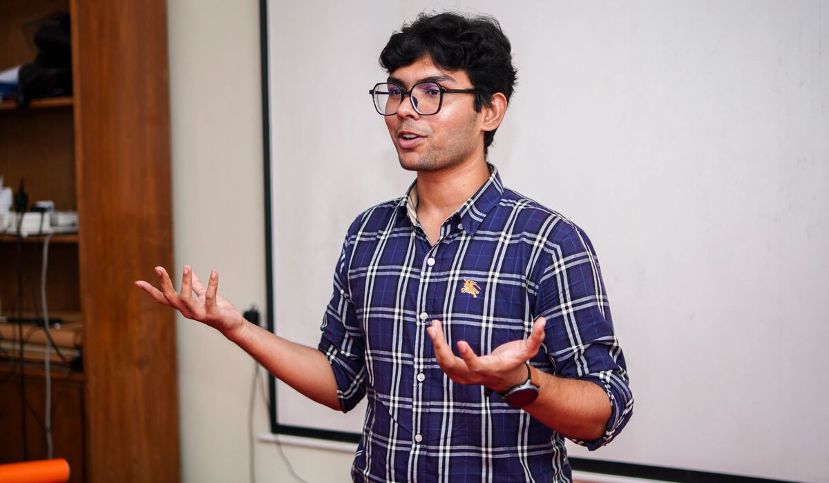 Nafis Imtiaz Imam ’28 builds youth leadership in Bangladesh