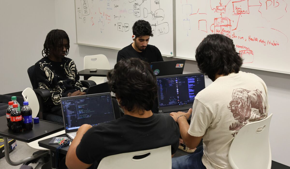 Students showcase innovative problem solving at hackathons