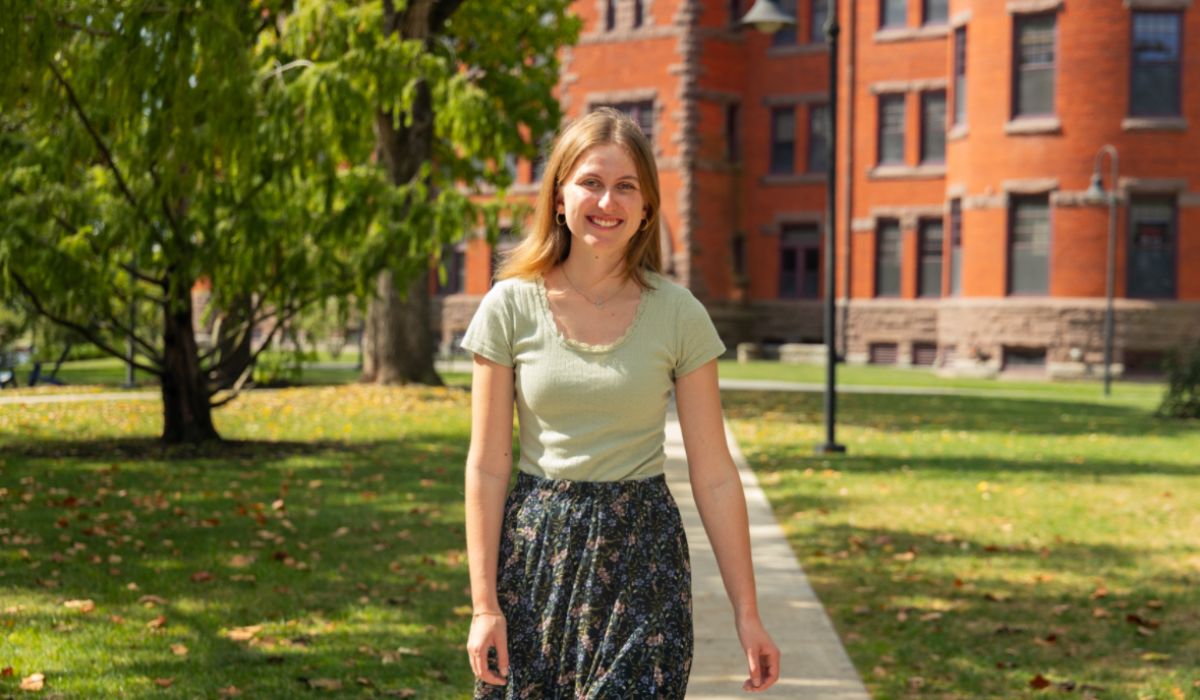 Ainsley Green ’27 turns curiosity into confidence at Gettysburg