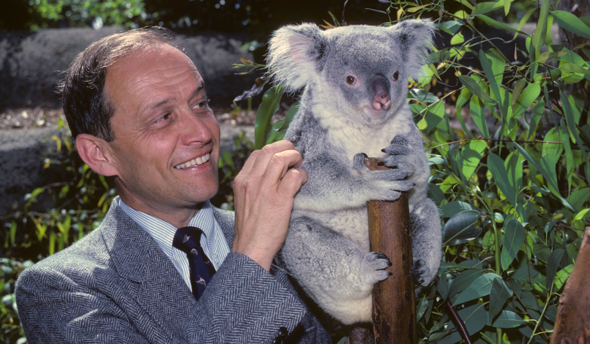 A ‘serendipitous love affair’: Chuck Bieler ’57, P’90 and the San Diego Zoo