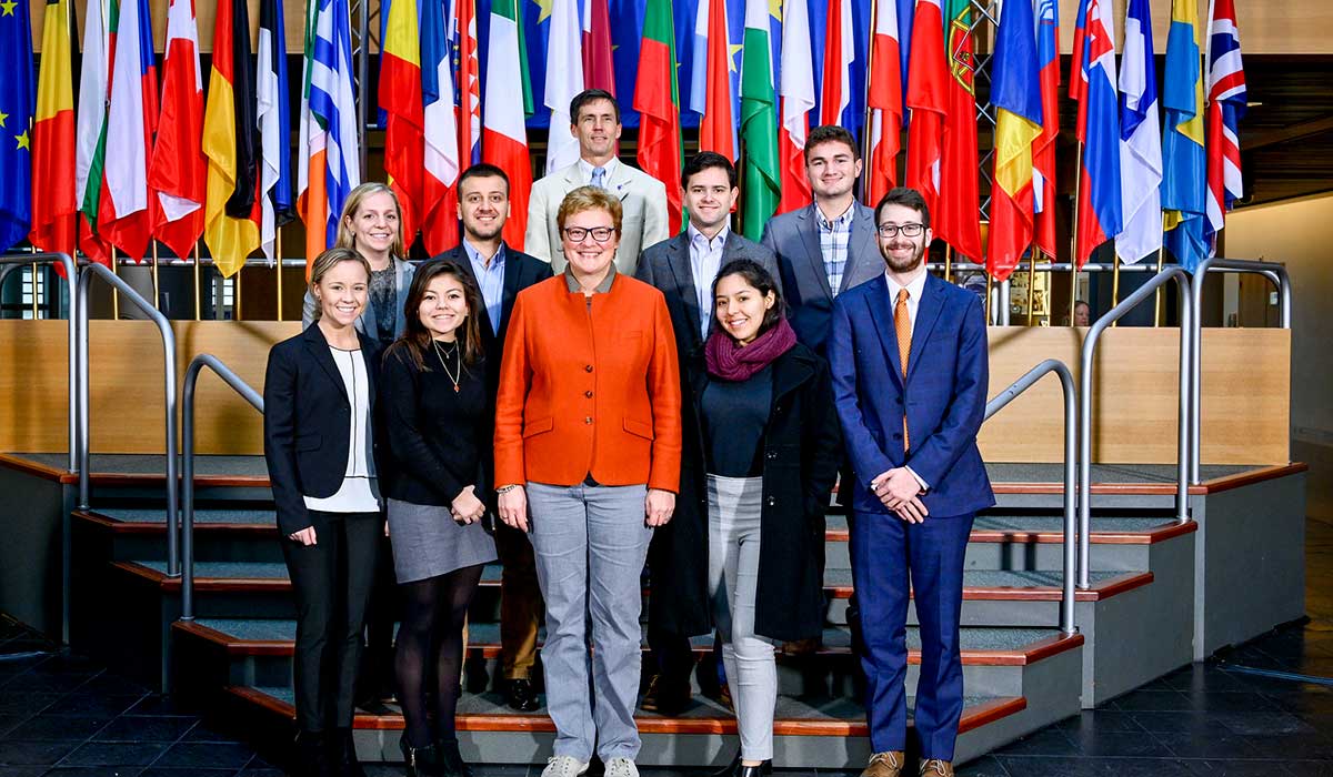 Eisenhower Institute Undergraduate Fellows investigate themes of 'common security and prosperity'