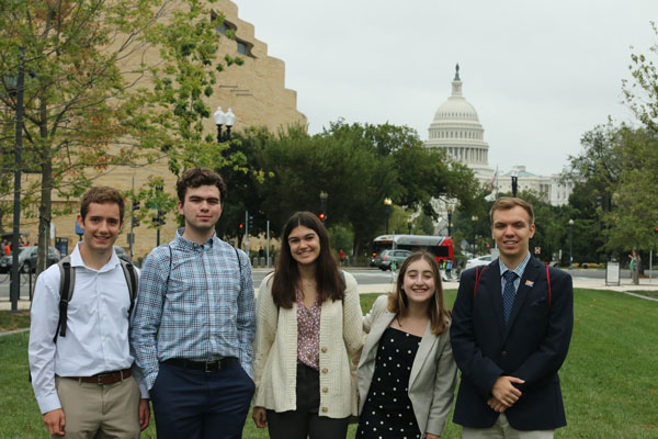 Students visit Washington, D.C.
