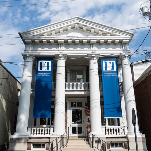 Historic Eisenhower Institute building at 157 North Washinton St