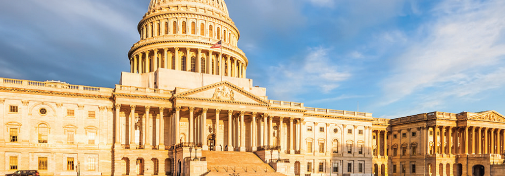 Photo of the United States capitol building