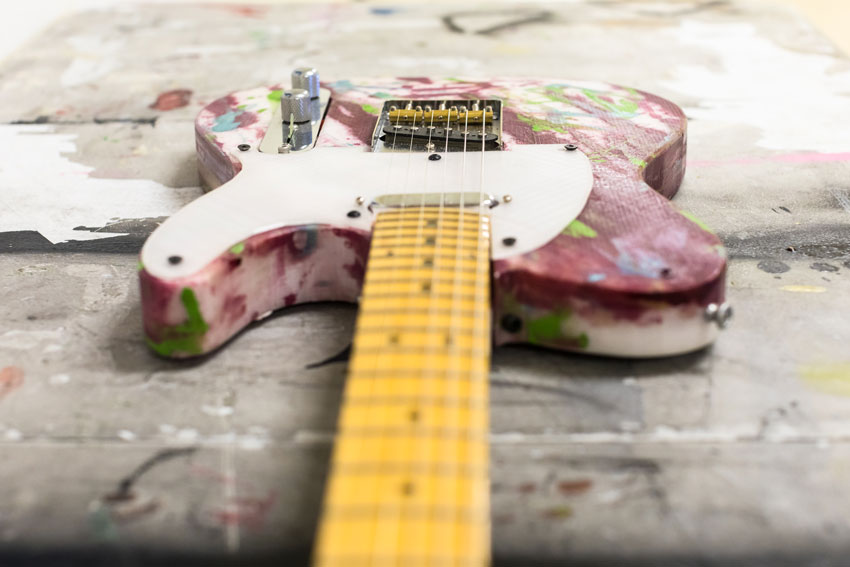 3D printed guitar